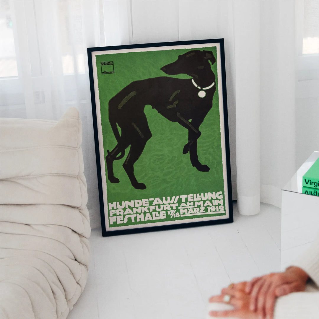 German Dog Show by Ludwig Hohlwein Poster Poster Room