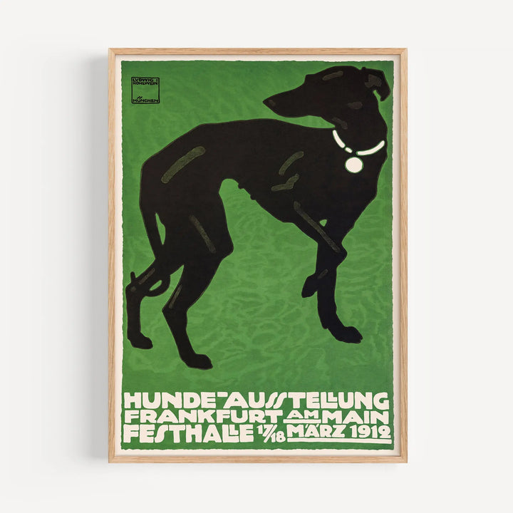German Dog Show by Ludwig Hohlwein Poster Poster Room