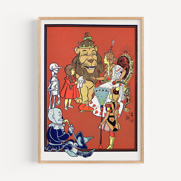 "Golden Cup" The Wizard of Oz Vintage Poster