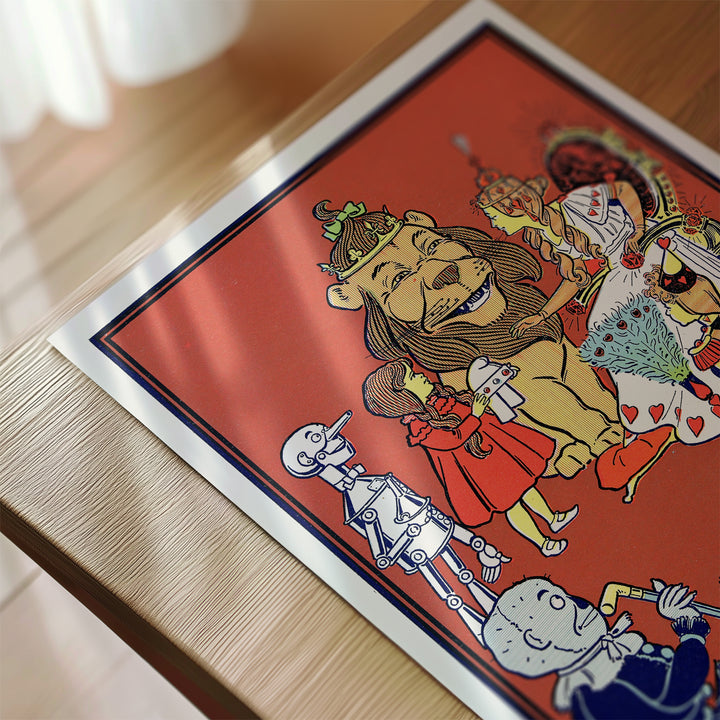 "Golden Cup" The Wizard of Oz Vintage Poster