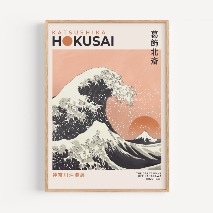 The Great Wave Poster