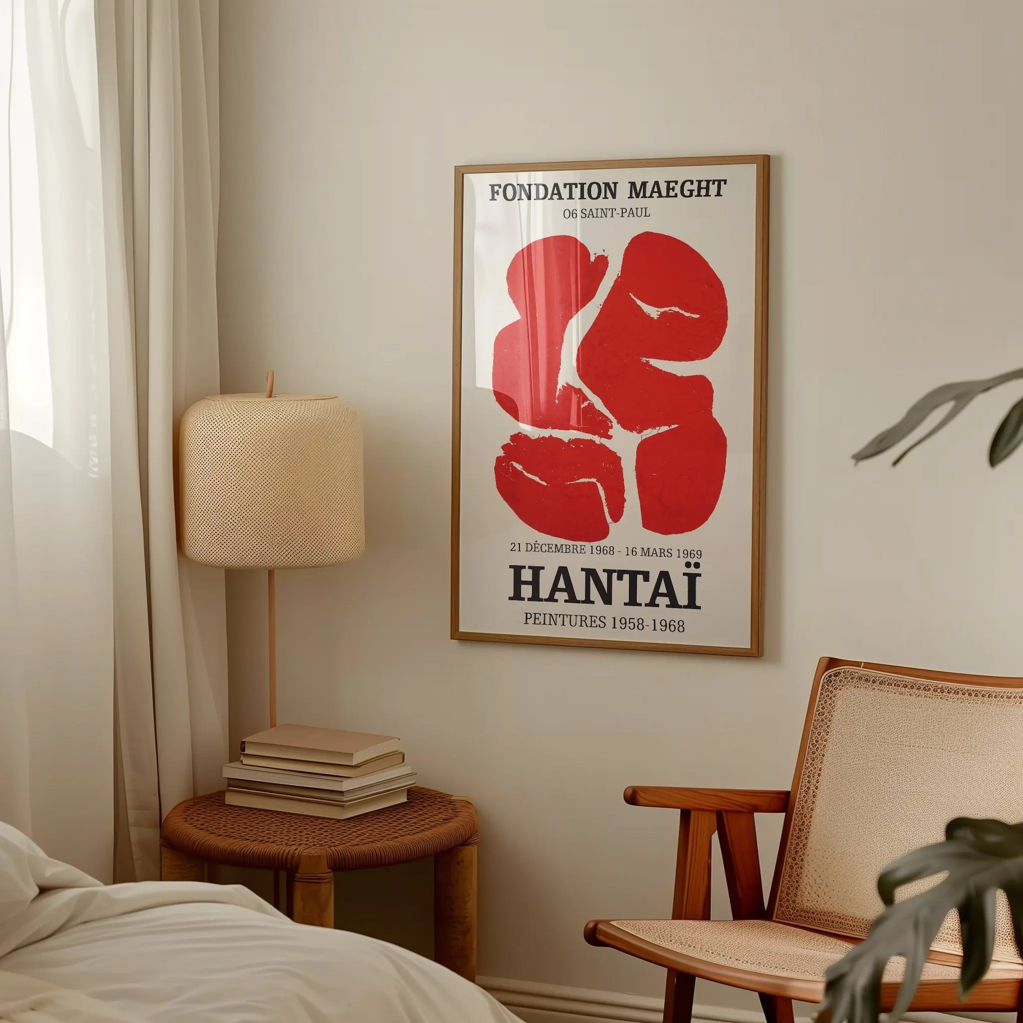 Simon Hantai Exhibition Poster – Poster Room