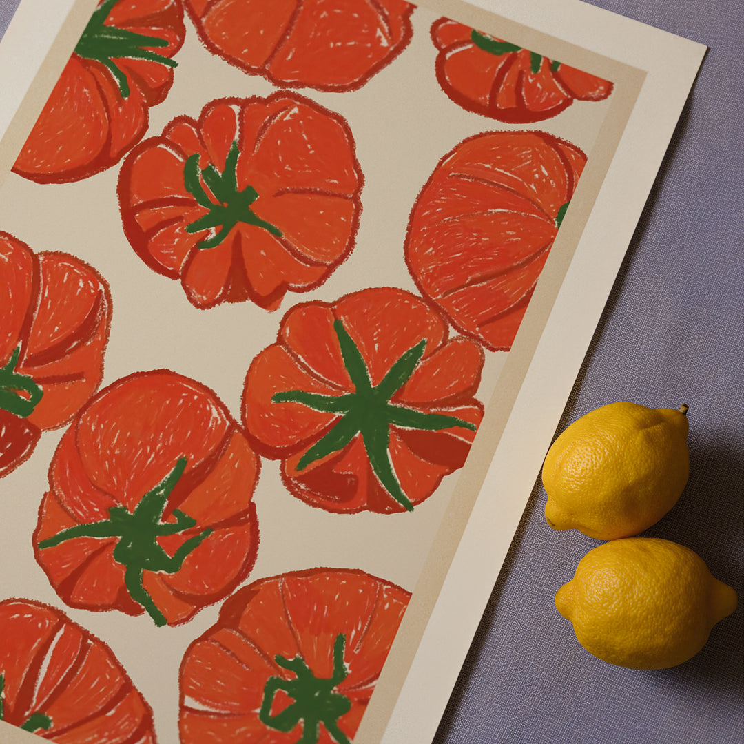 Heirloom Tomatoes Poster