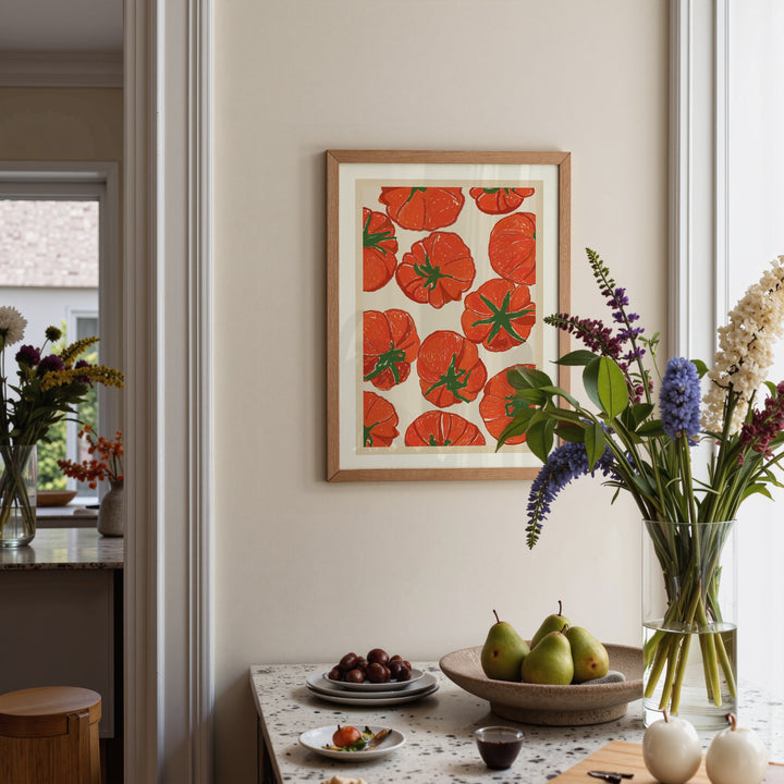 Heirloom Tomatoes Poster