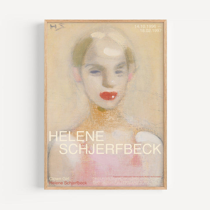 Helene Schjerfbeck Exhibition Poster