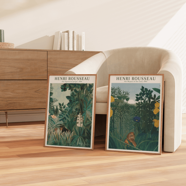 Henri Rousseau Poster Set of 2 - Poster Room