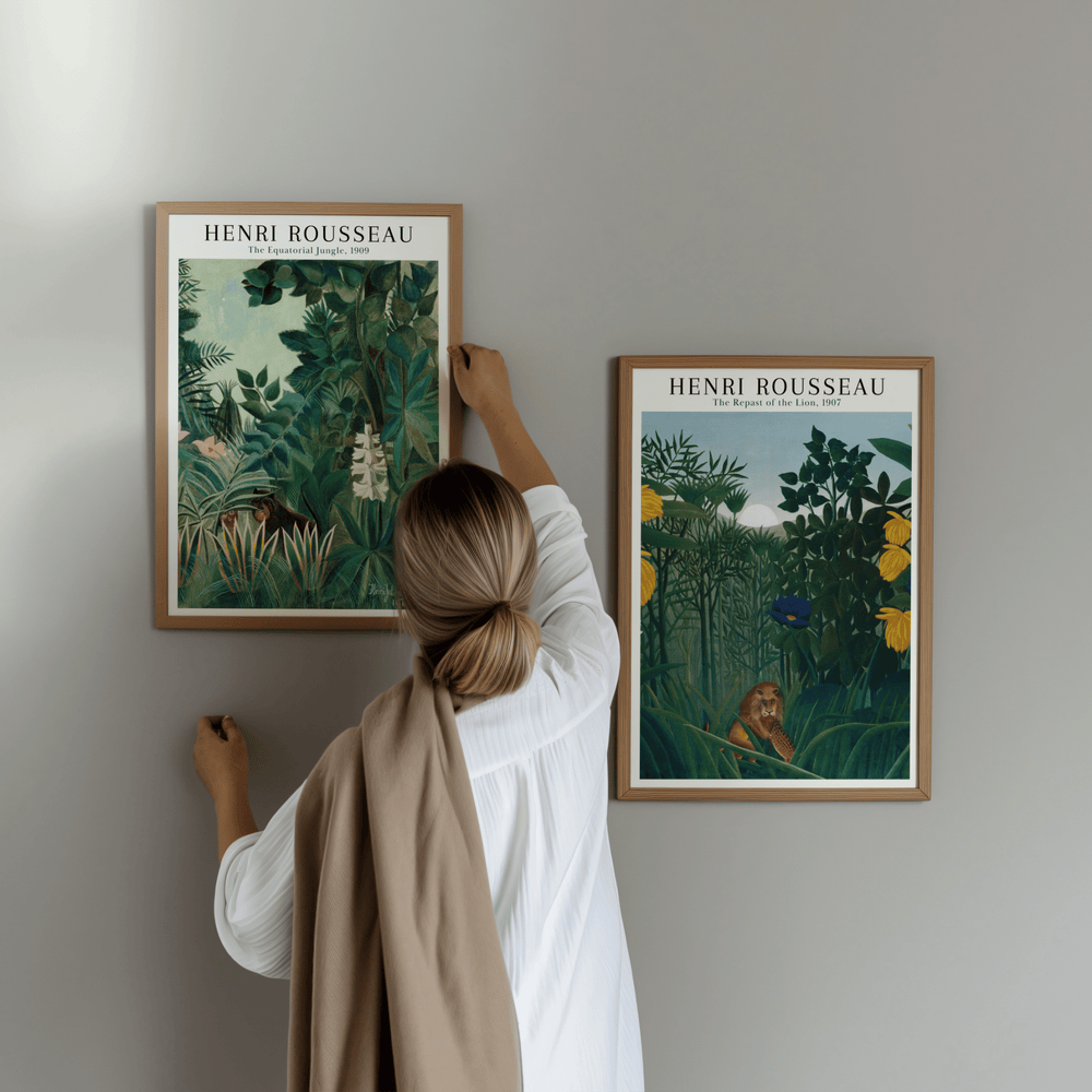 Henri Rousseau Poster Set of 2 - Poster Room