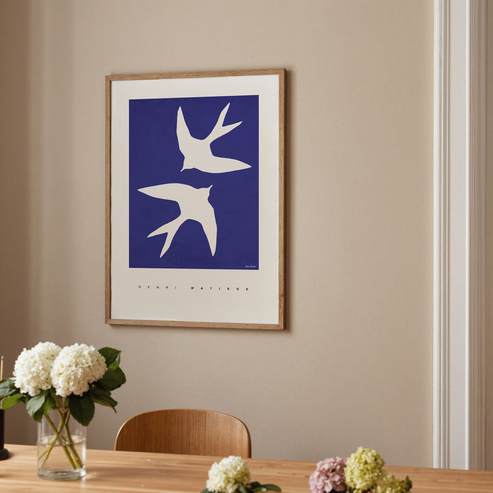 Hirondelles by Henri Matisse Poster