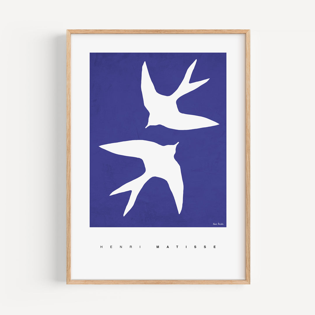 Hirondelles by Henri Matisse Poster