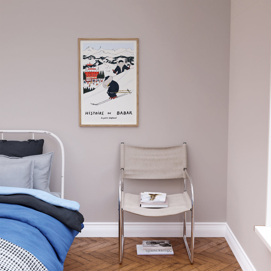 Hotel Suisse by Jean de Brunhoff Poster