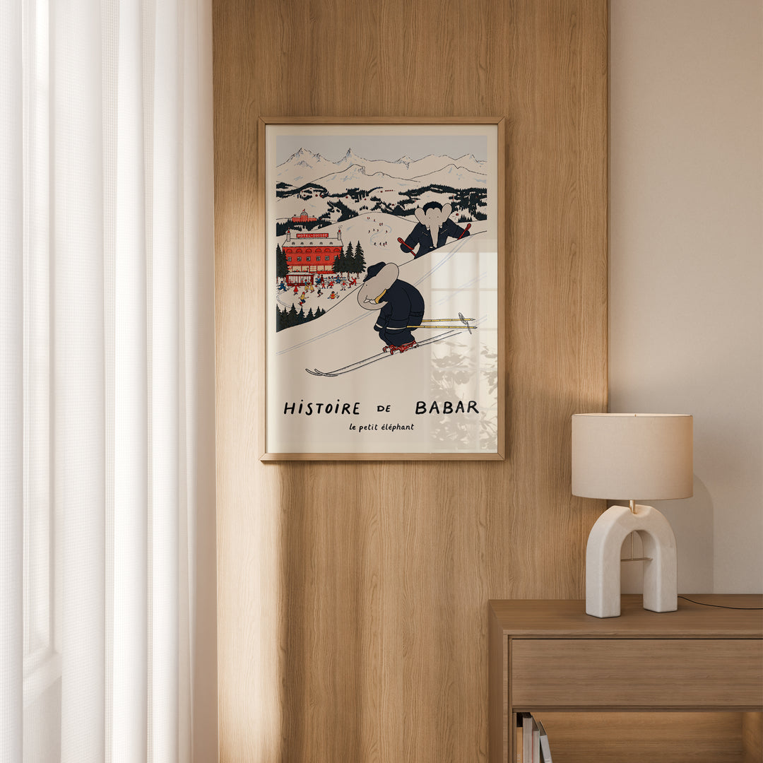 Hotel Suisse by Jean de Brunhoff Poster
