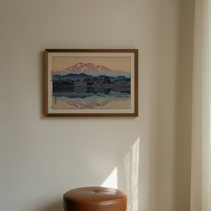 Itoigawa Morning by Hiroshi Yoshidan Poster