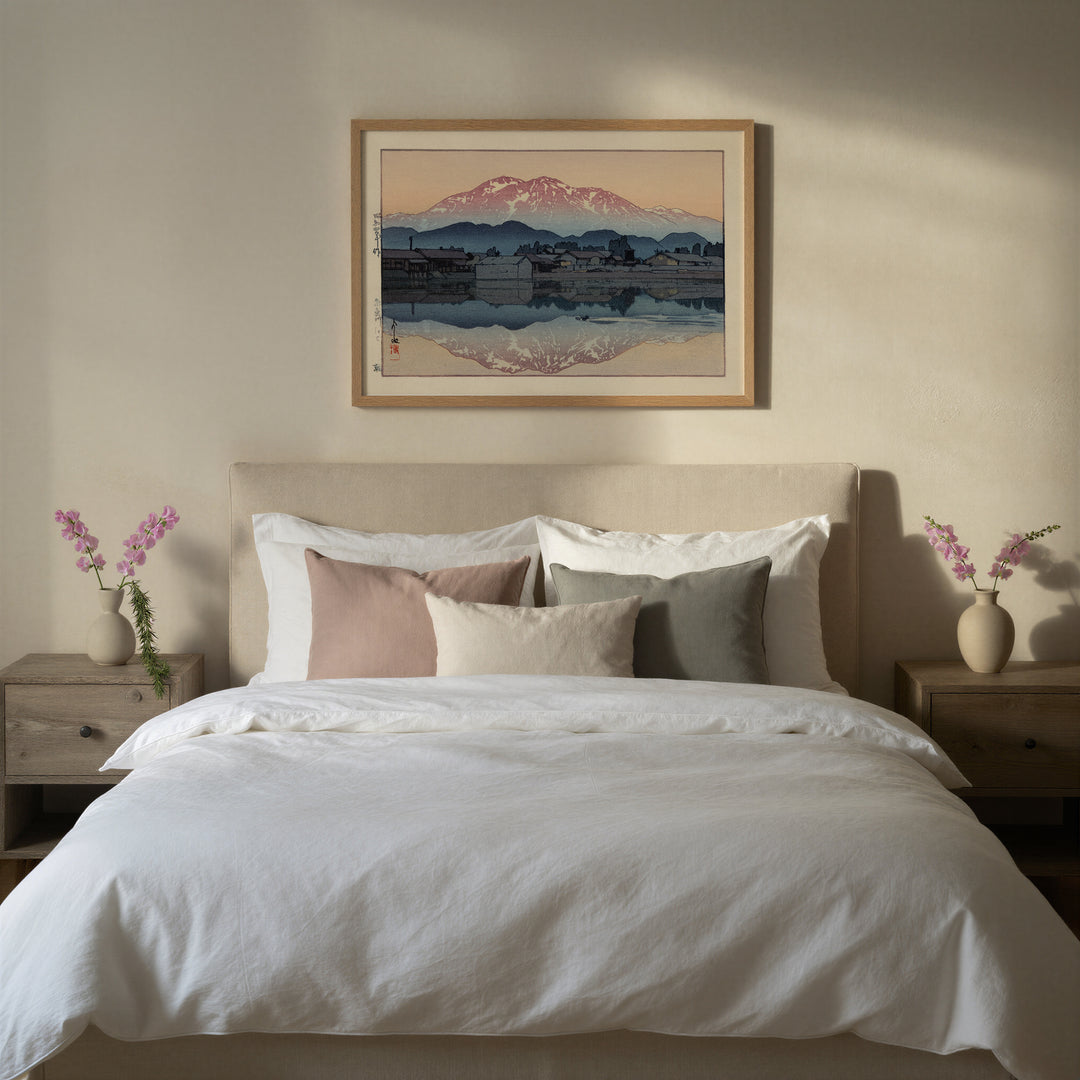 Itoigawa Morning by Hiroshi Yoshidan Poster