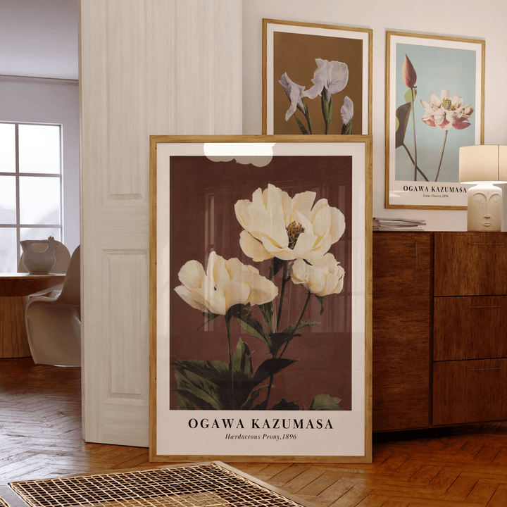 Japandi Flower Poster Set of 3 - Poster Room