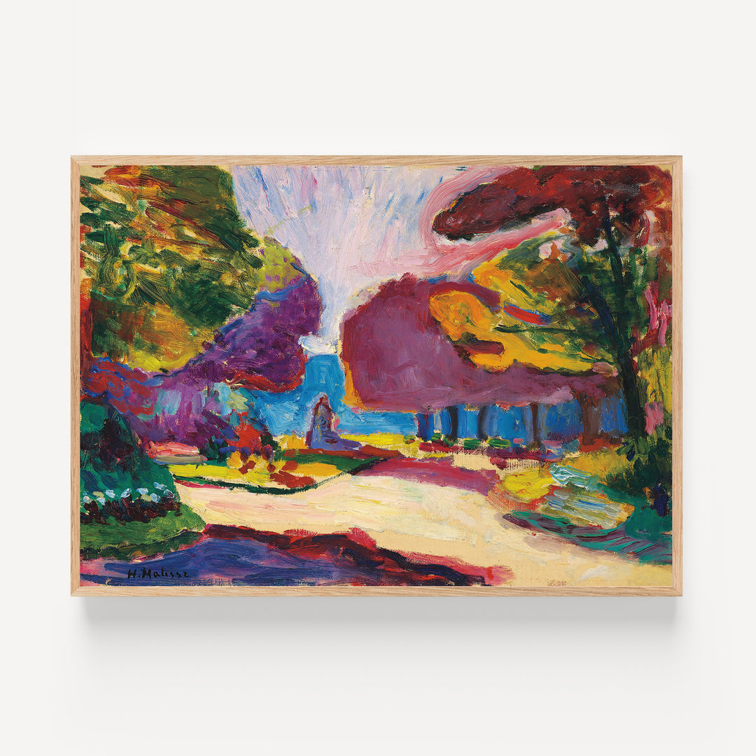 Jardin du Luxembourg by Henri Matisse Poster
