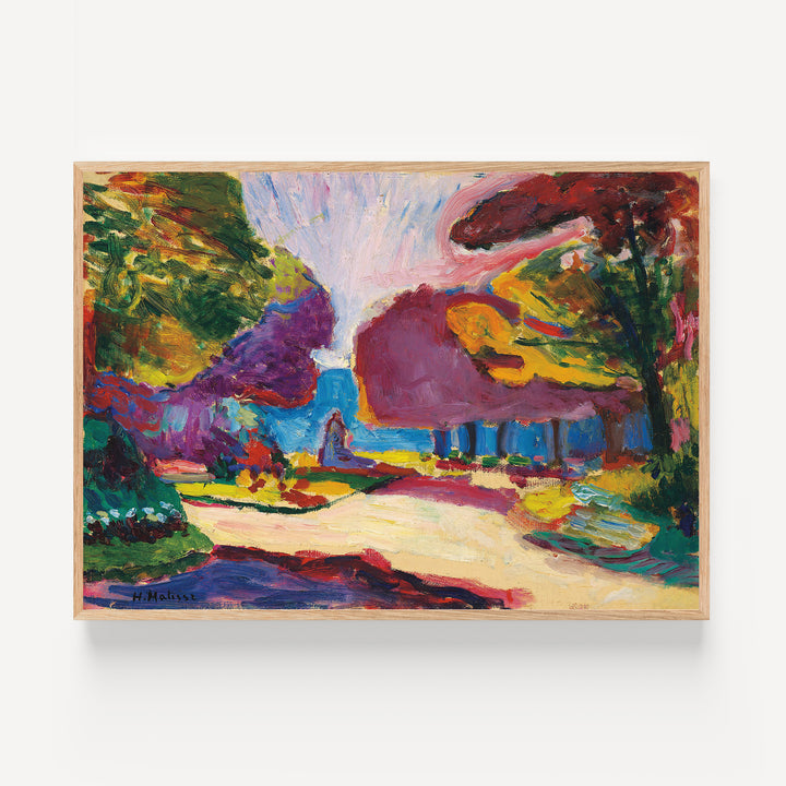 Jardin du Luxembourg by Henri Matisse Poster