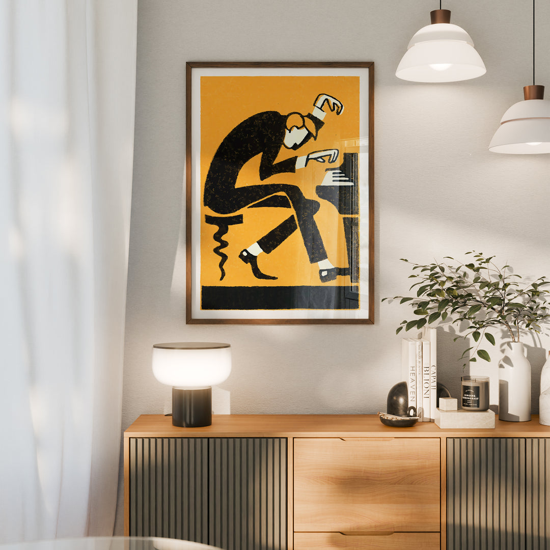 Jazz Vintage Matchbox Poster Set