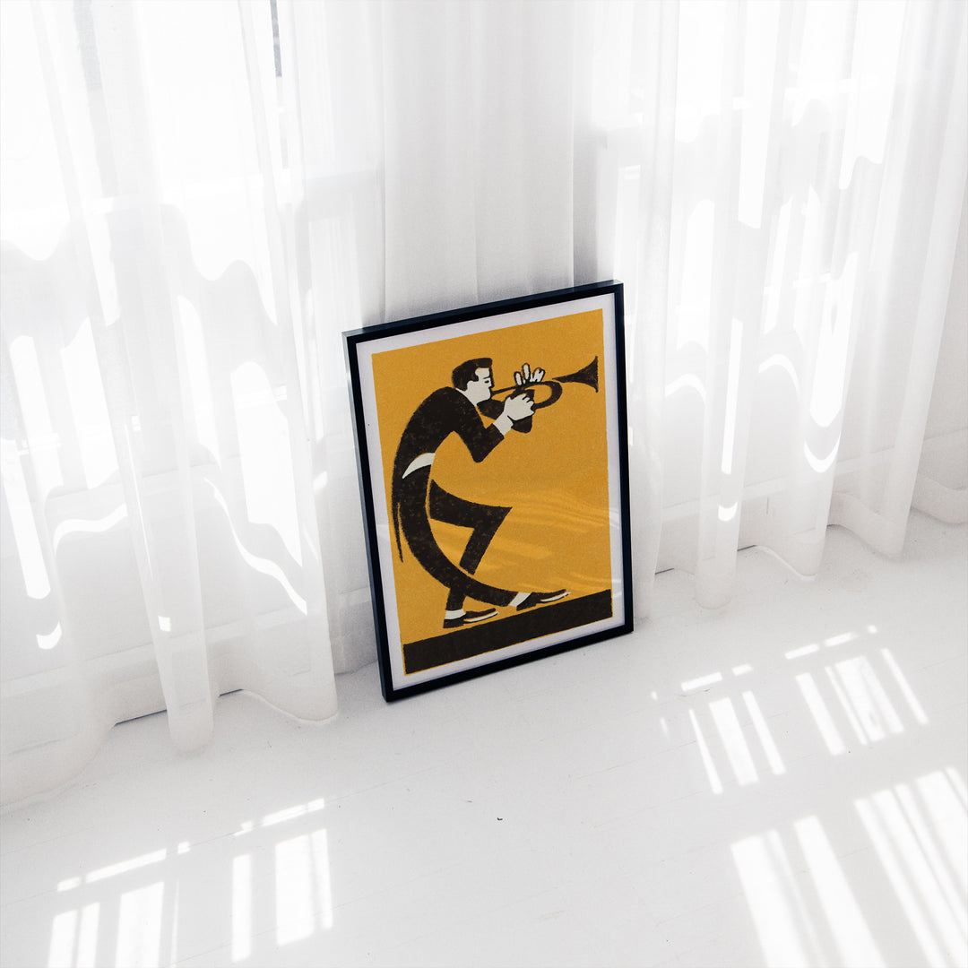 Jazz Vintage Matchbox Poster Set