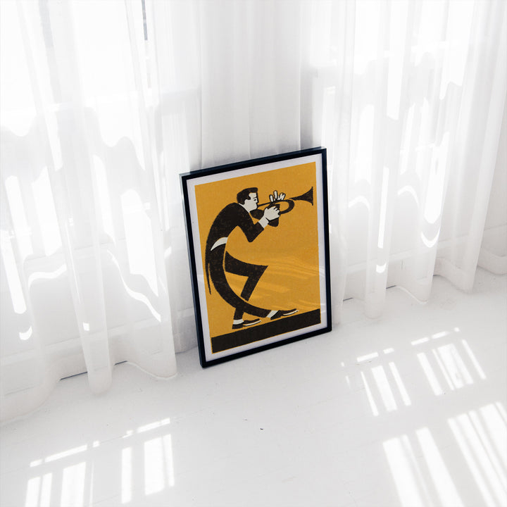 Jazz Vintage Matchbox Poster Set