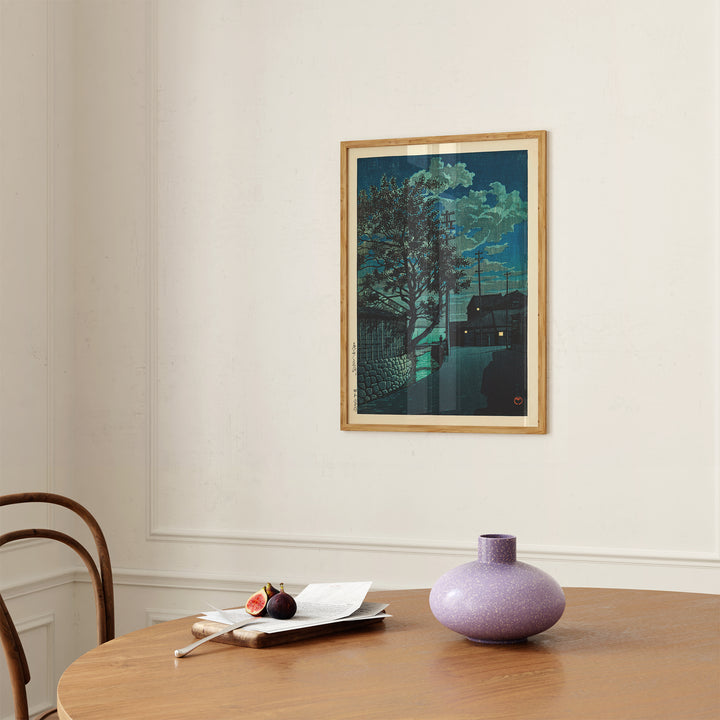 Kamezaki Bishu by Hasui Kawase Poster