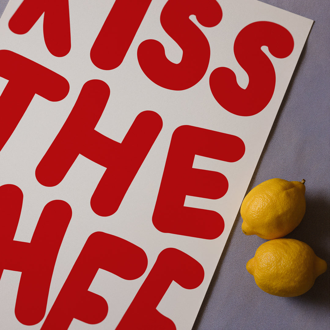 Kiss the Cheff Poster