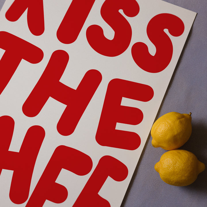 Kiss the Cheff Poster