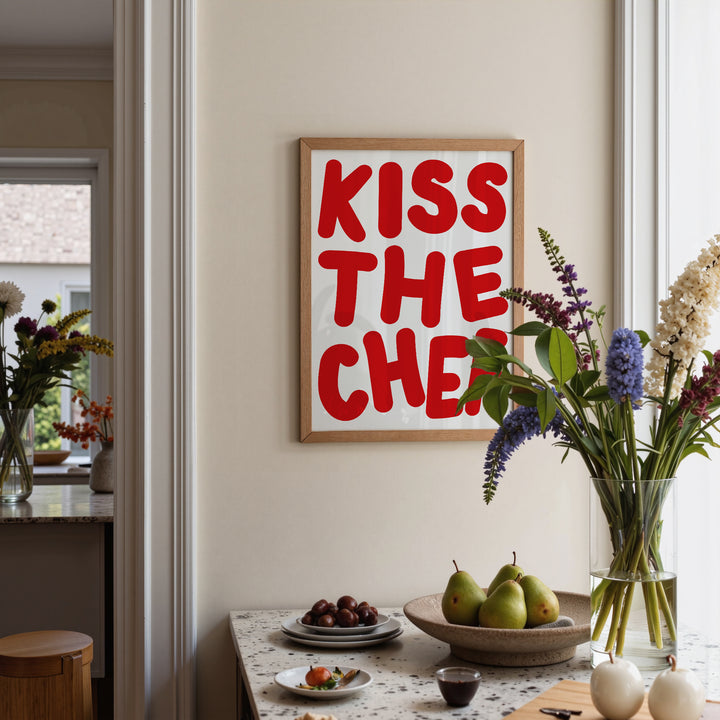 Kiss the Cheff Poster