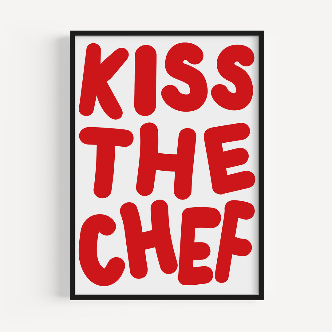 Kiss the Cheff Poster