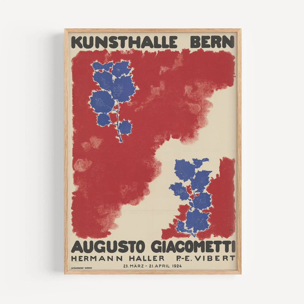 Kunsthalle Bern Augusto Giacometti Poster – Poster Room