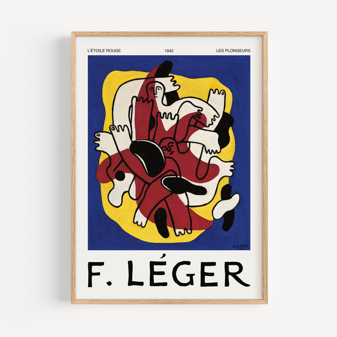 L’Étoile Rouge by Fernand Léger Poster