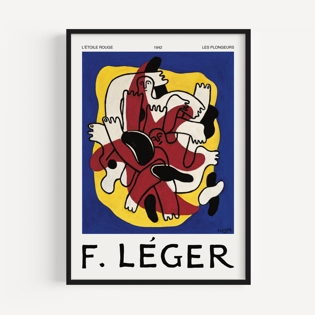 L’Étoile Rouge by Fernand Léger Poster