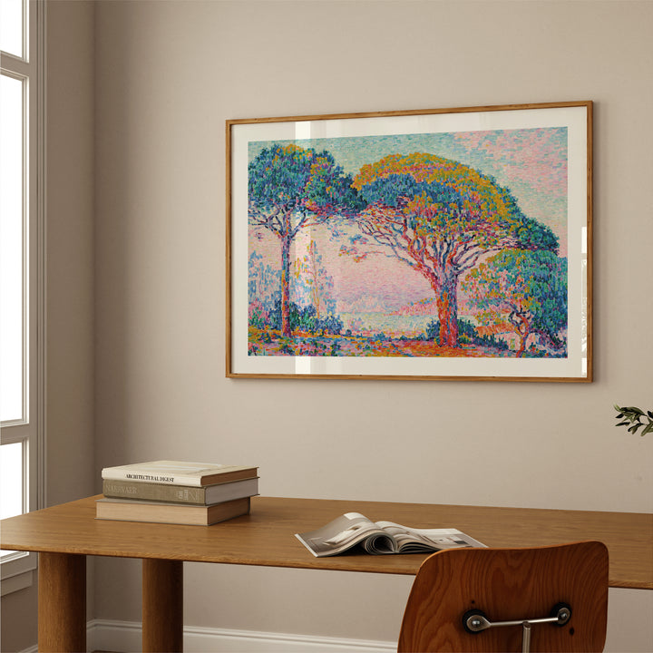 La Baie by Paul Signac Poster