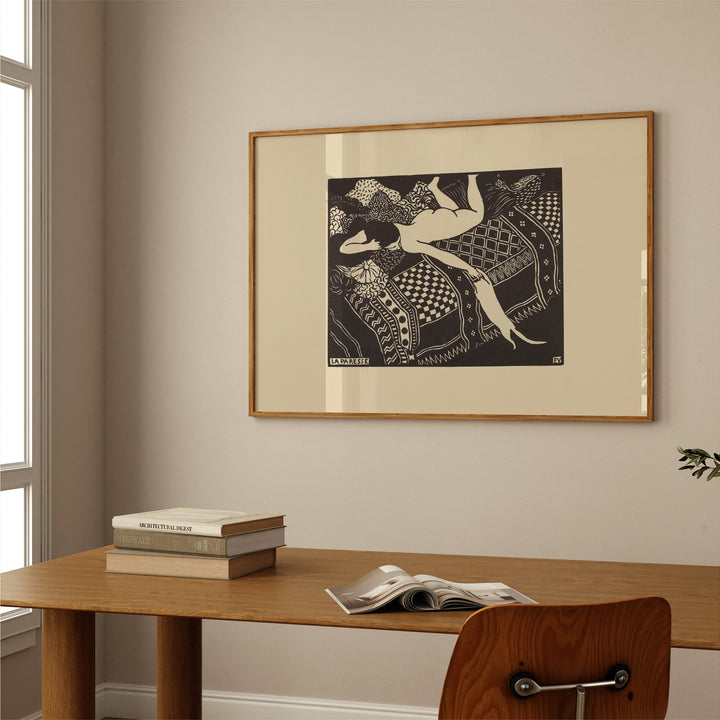 La Paresse by Félix Vallotton Poster