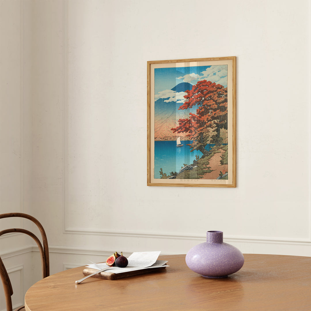 Lake Chuzenji at Nikko by Hasui Kawase Poster