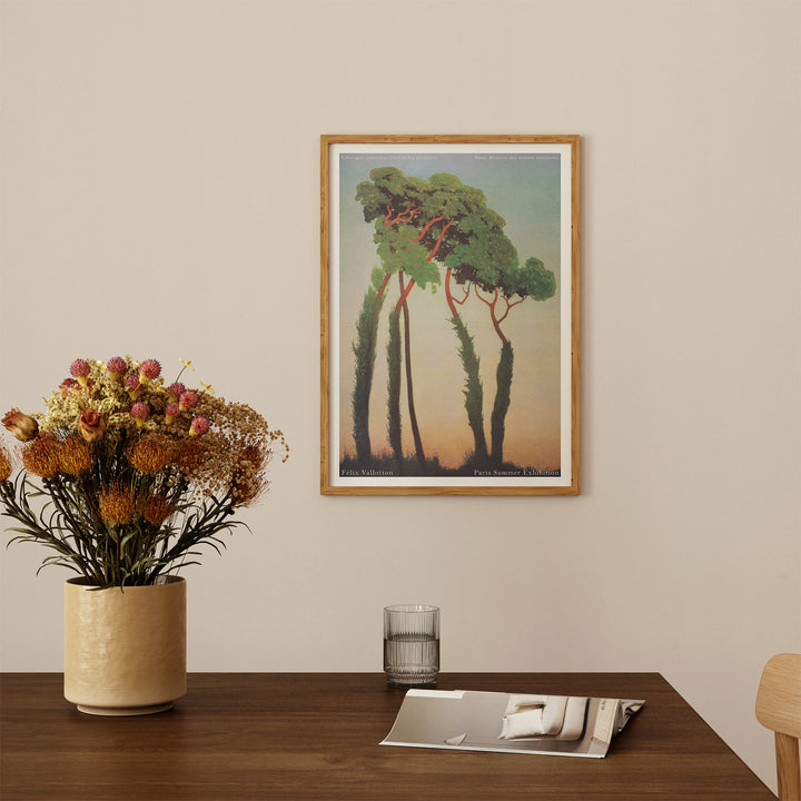 Landscape with Trees by Félix Vallotton Poster