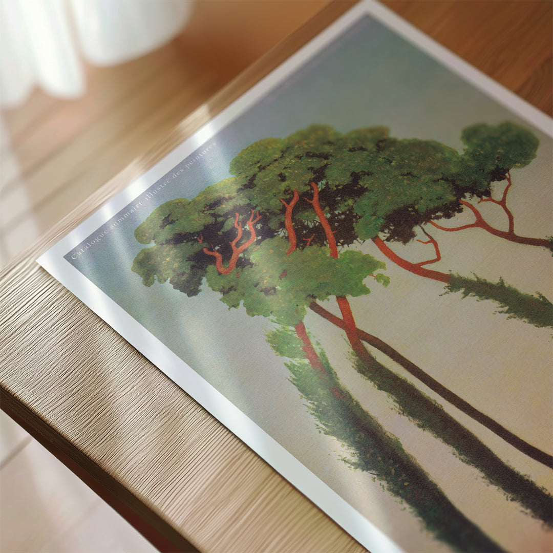 Landscape with Trees by Félix Vallotton Poster