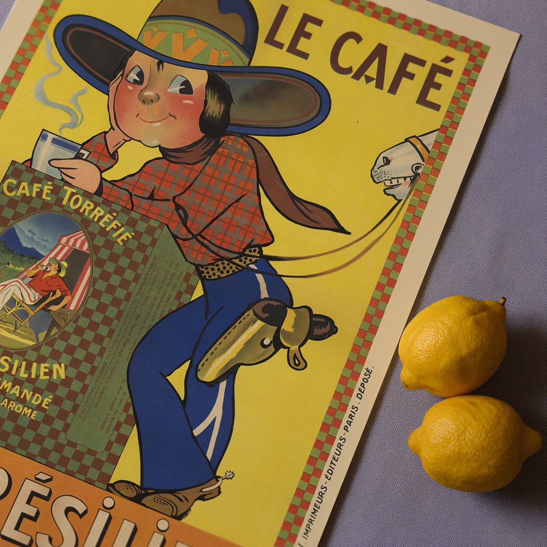 Le Brésilien Vintage Poster