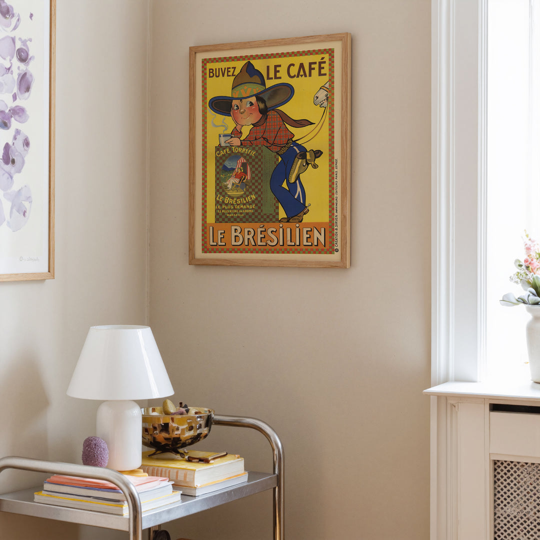 Le Brésilien Vintage Poster