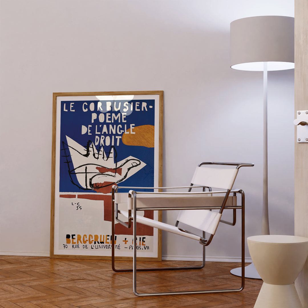 Le Corbusier Palm Exhibition Poster
