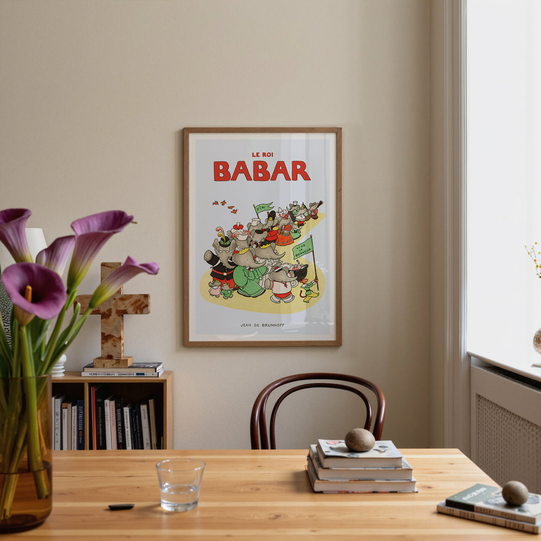 Le Roi Babar by Jean de Brunhoff Poster