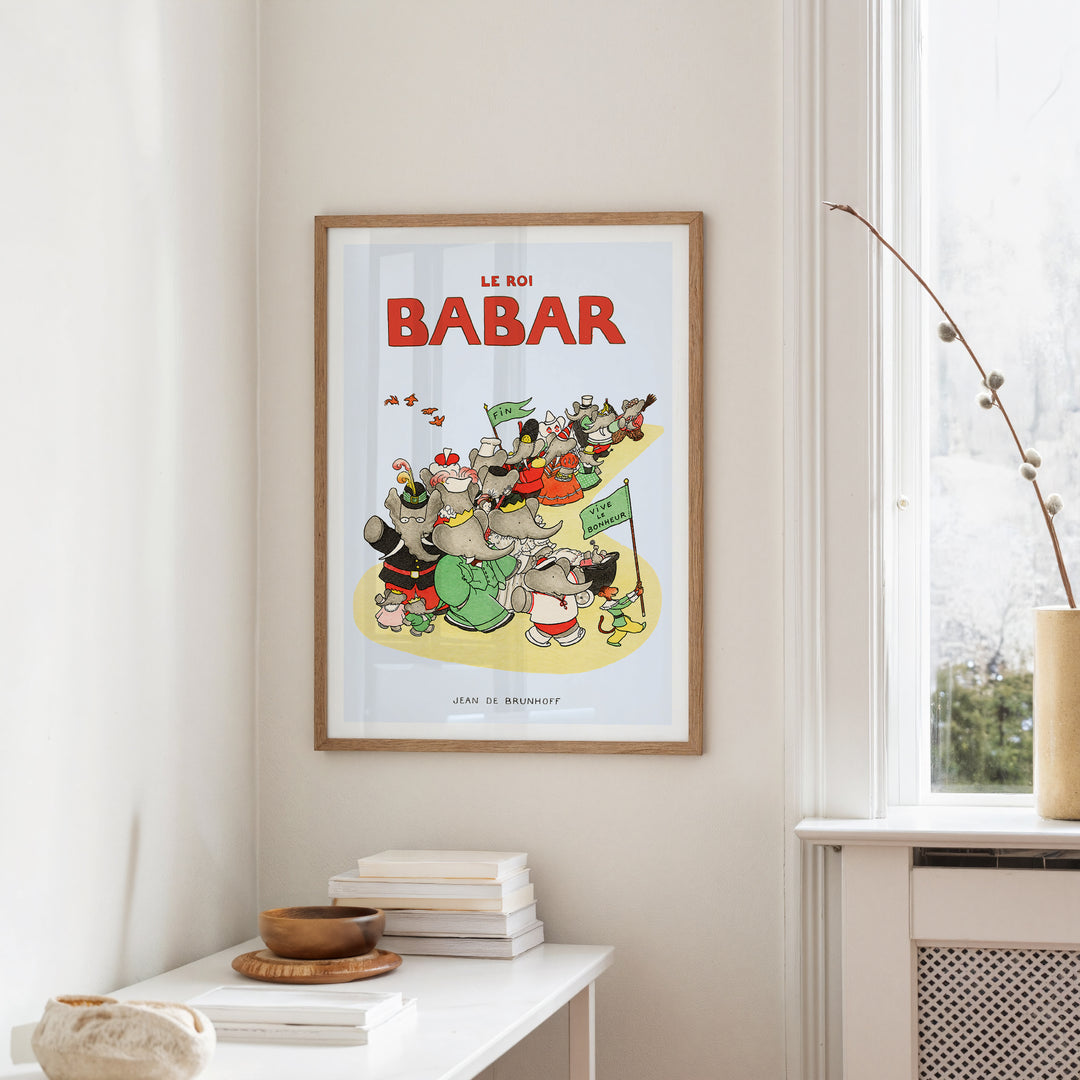 Le Roi Babar by Jean de Brunhoff Poster