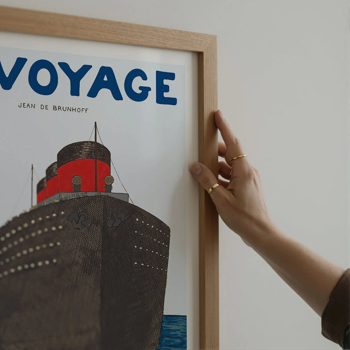 Le Voyage by Jean de Brundhoff Poster Babar Collection