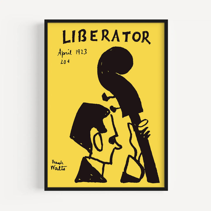 Liberator Jazz Magazine Cover Poster Poster Room