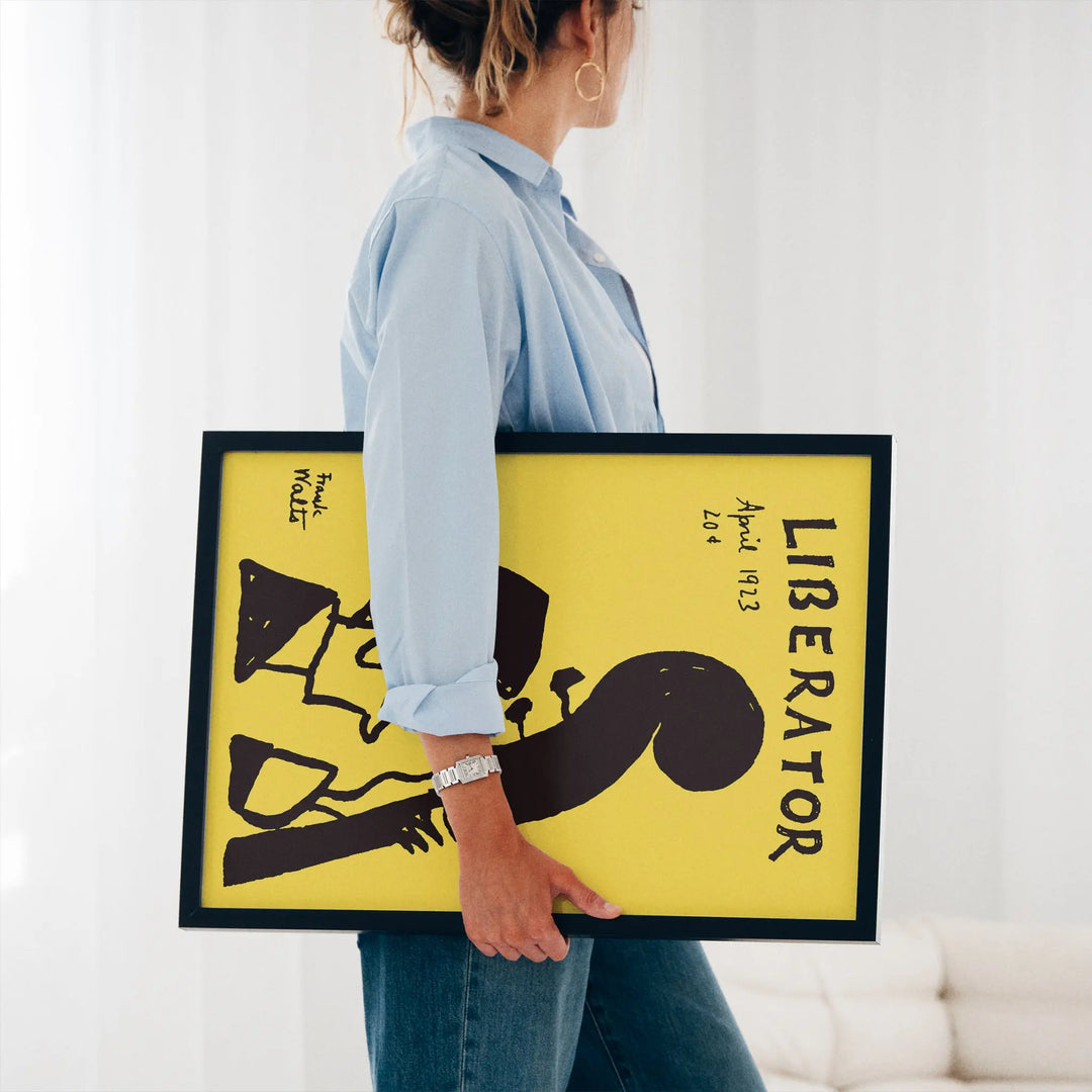Liberator Jazz Magazine Cover Poster Poster Room