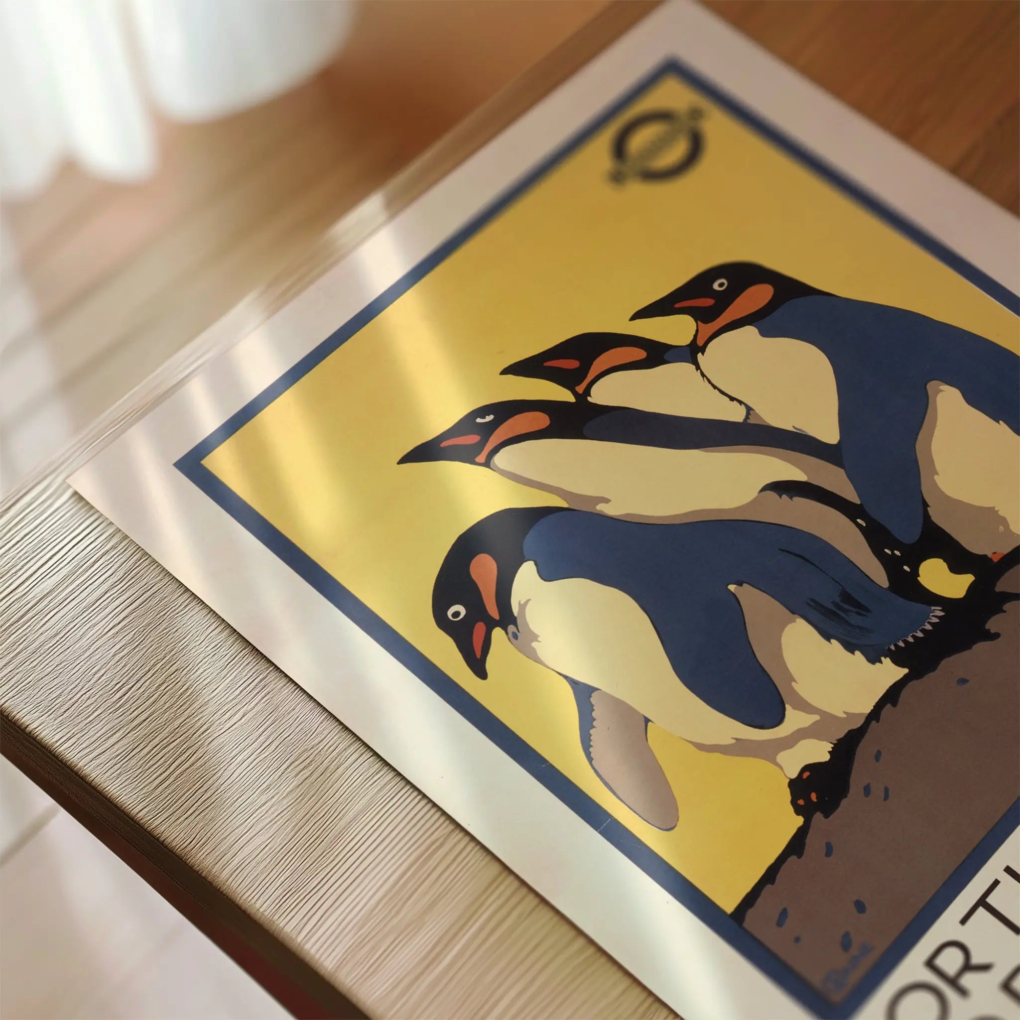 London Zoo Penguins Poster by Charles Paine - Art Deco - Poster Room
