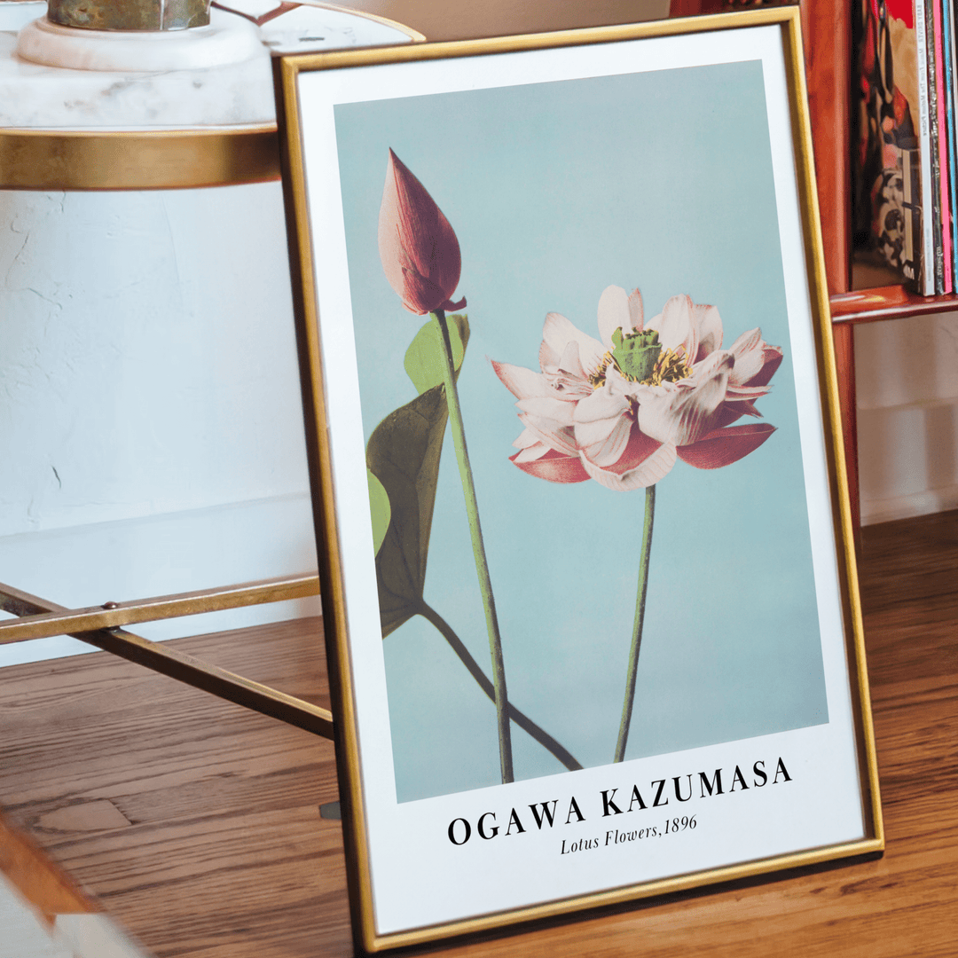 Japandi Flower Poster Set of 3 - Poster Room