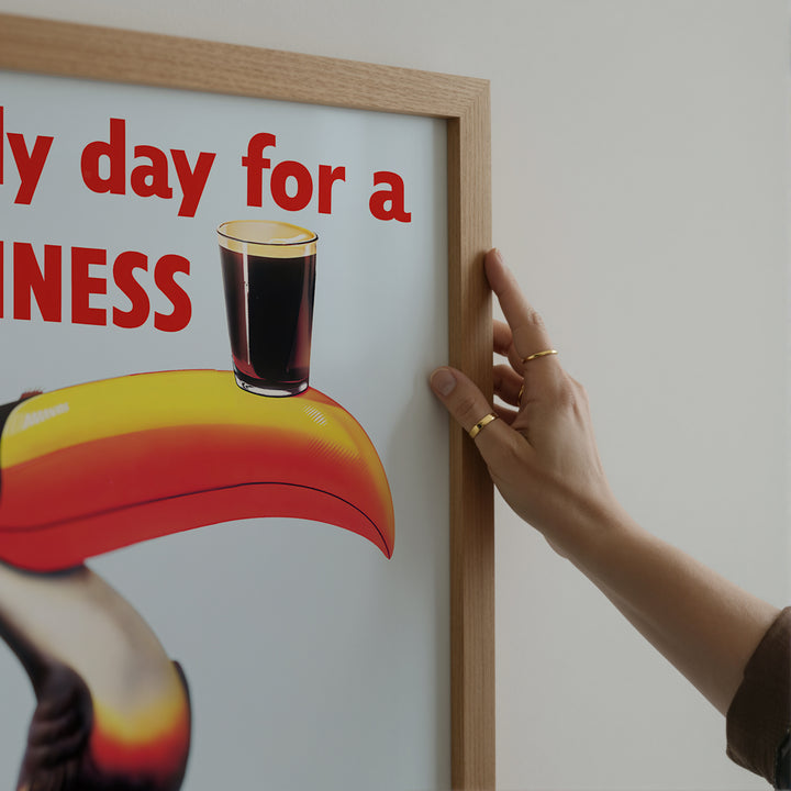 Lovely Day for a Guinness Poster