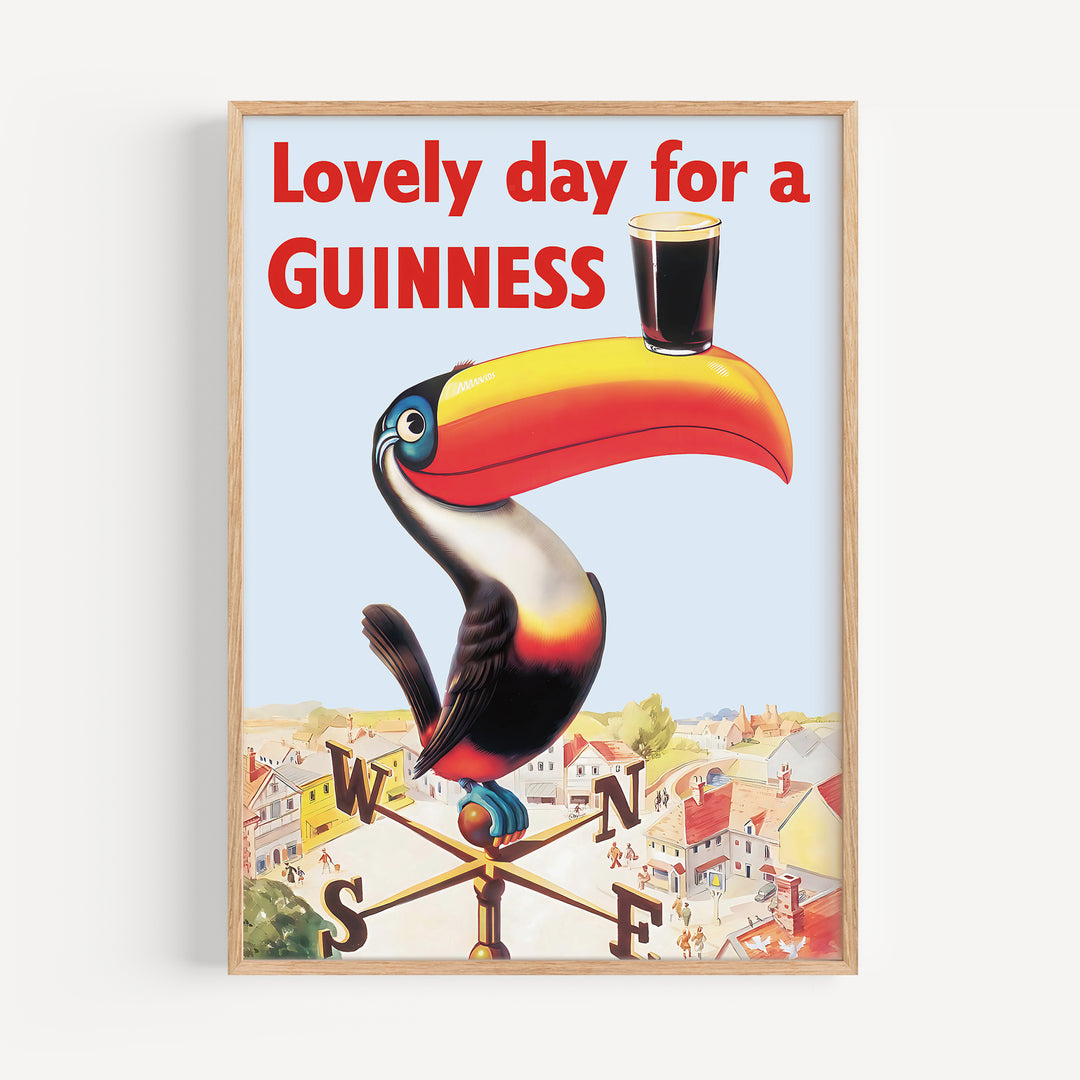 Lovely Day for a Guinness Poster