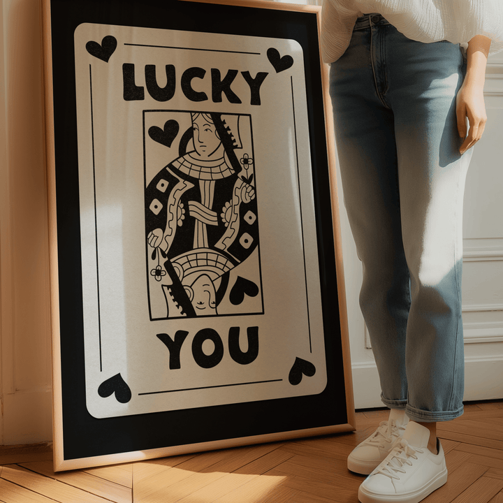 Lucky You Queen Poster - Poster Room