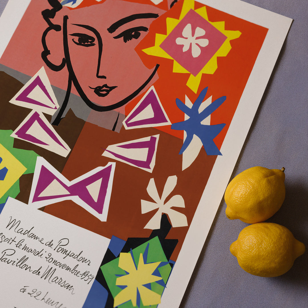 Madame de Pompadour by Henri Matisse Poster